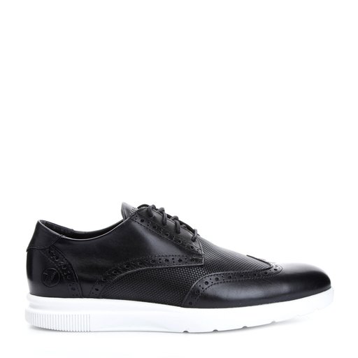 Montello Lågskor Brogue Svart