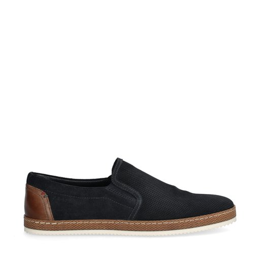 Aiakos Slip-On Marinblå