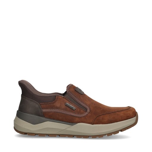 Slip-on Sneakers Extra Wide Brun