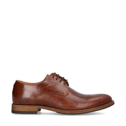 Iseo Lågskor Cognac