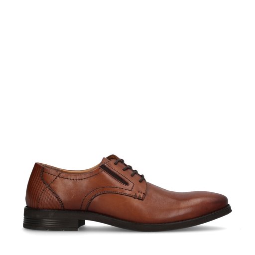 Eros Dressade Lågskor Cognac