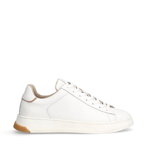 Arlo Sneakers Skinn Vit