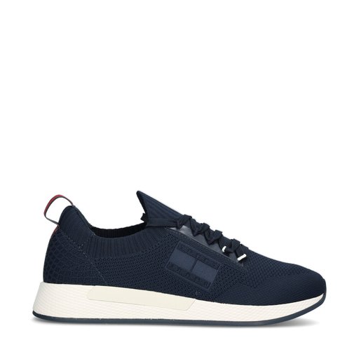 Runner Knitted Sneakers Blå