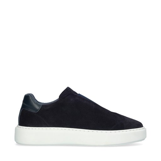 Kane Sneakers Elastik Marinblå