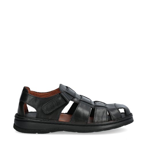 Nicos Sandaler Svart