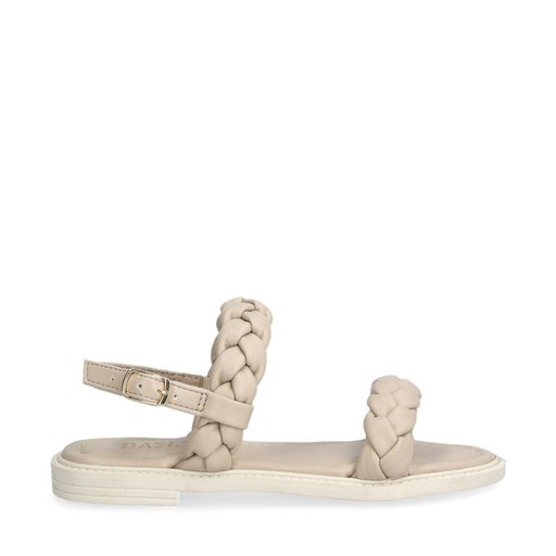 Bella Sandaler Jr. Beige