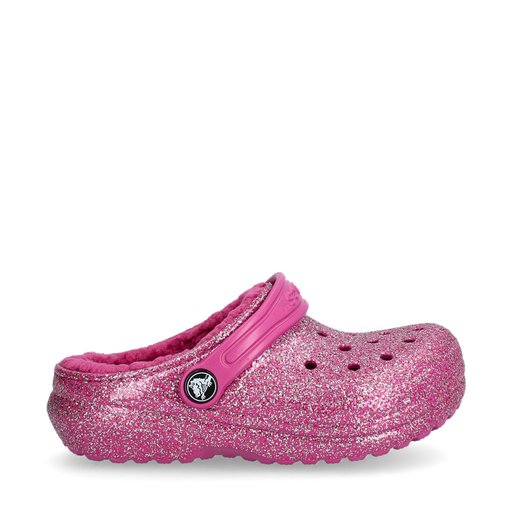Classic Glitter Tofflor Jr. Rosa