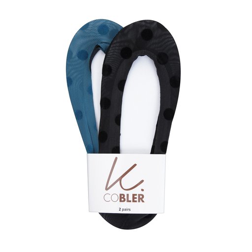 Step socks Mesh 2-pack Flerfärgad