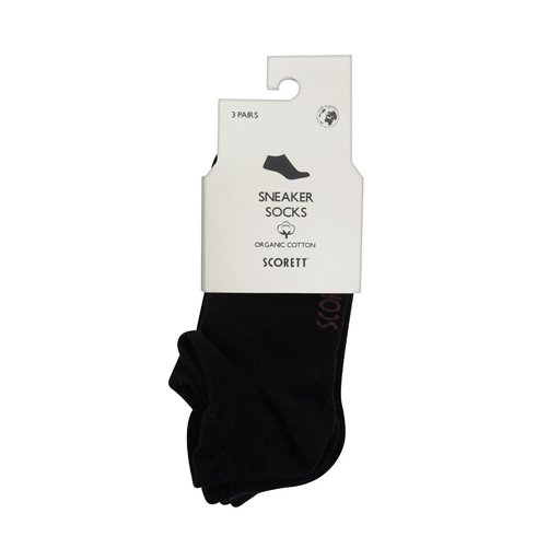 Sneaker Socks 3-pack Svart