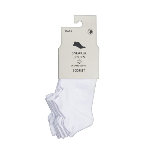 Sneaker Socks 3-pack Vit
