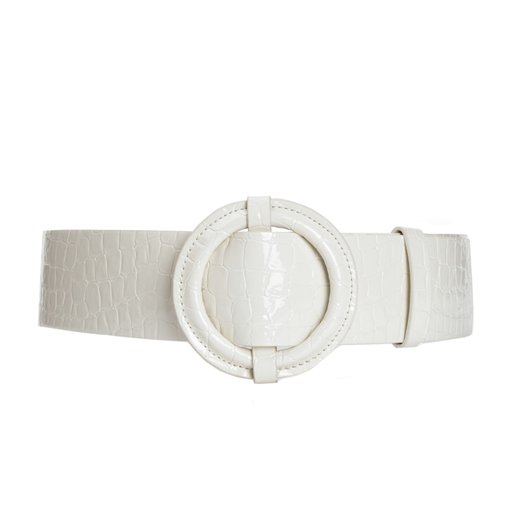 Wooler Midjebälte Croco Beige