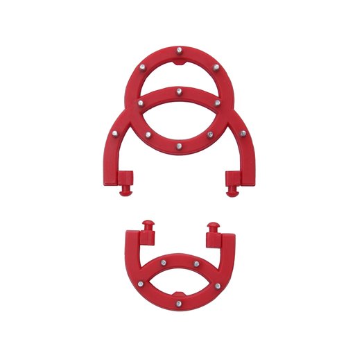 Broddar stl 36-42 DAM Röd