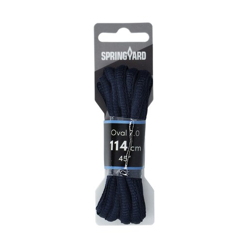 Skoband Oval Nylon Blå
