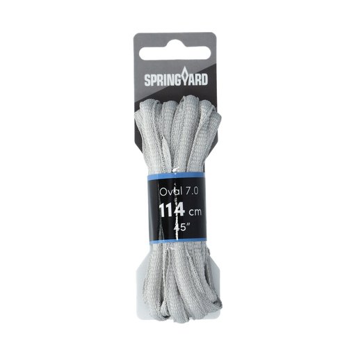 Skoband Oval Nylon Grå