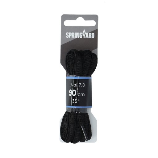 Skoband Oval Nylon Svart