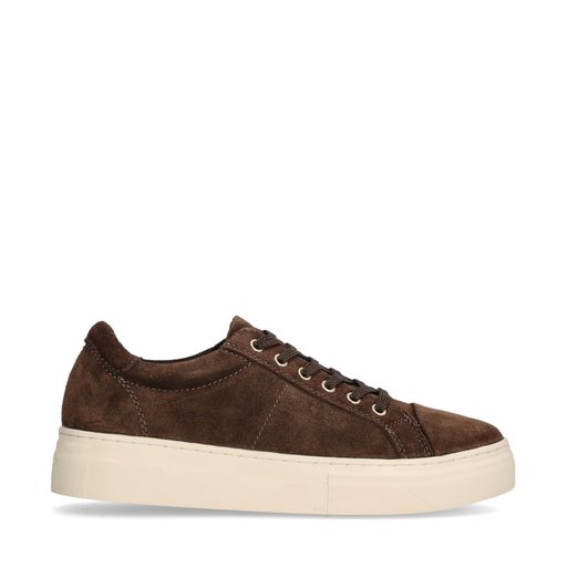 Zoe Platform Sneakers Brun