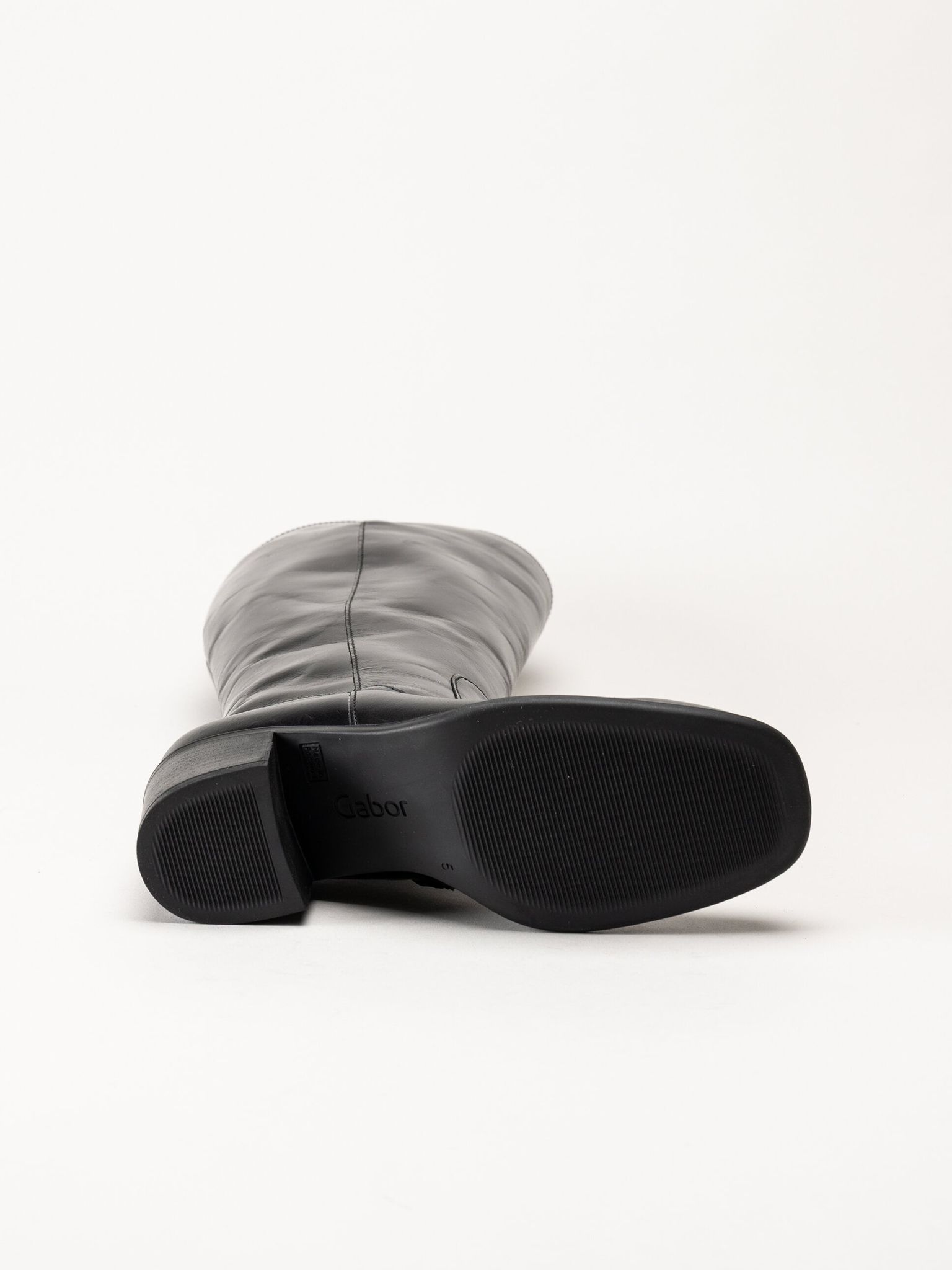 Gabor - Svarta stövlar i skinn