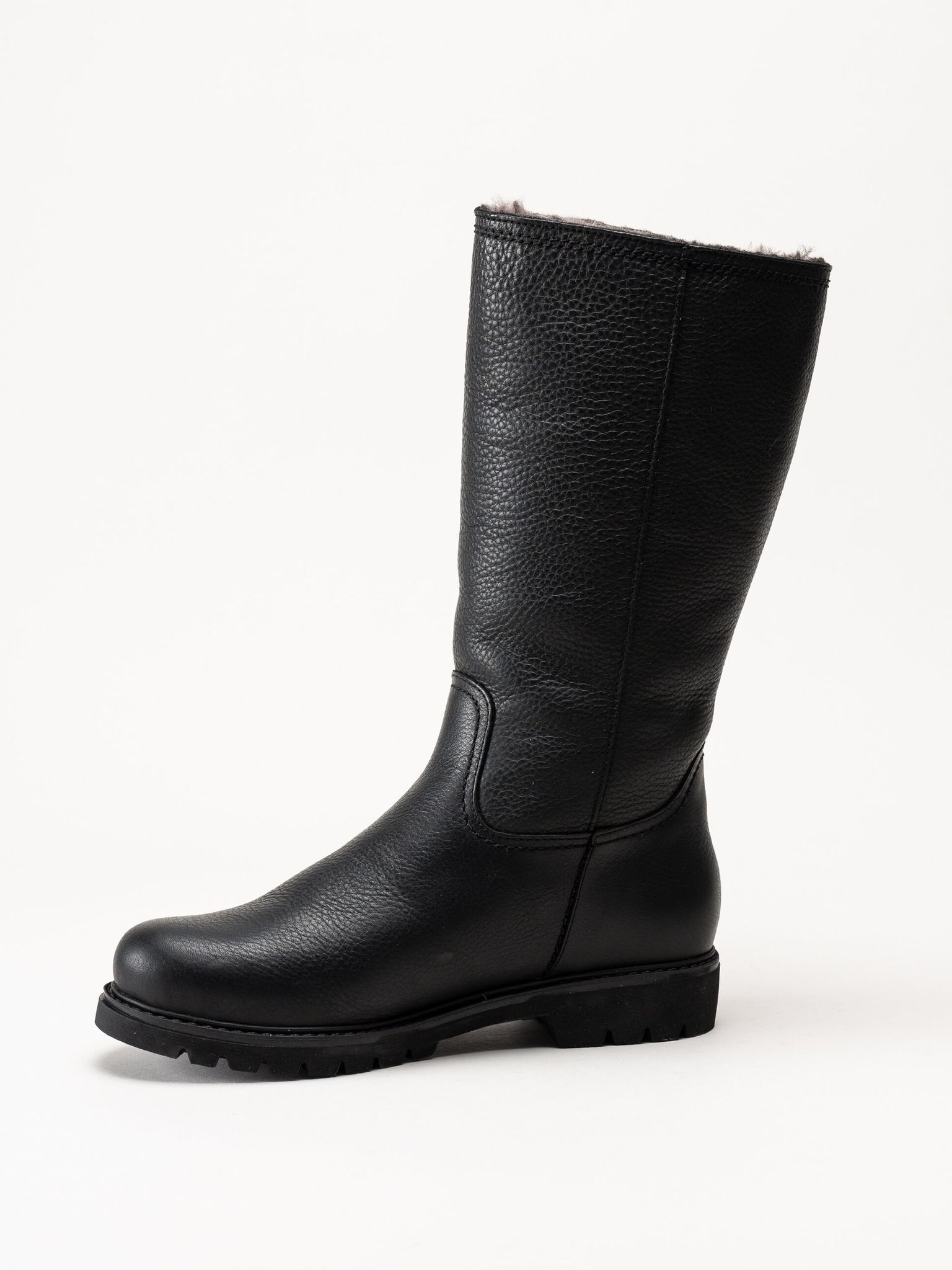 Panama Jack - Bambina Igloo - Svarta fårskinnsfodrade stövlar