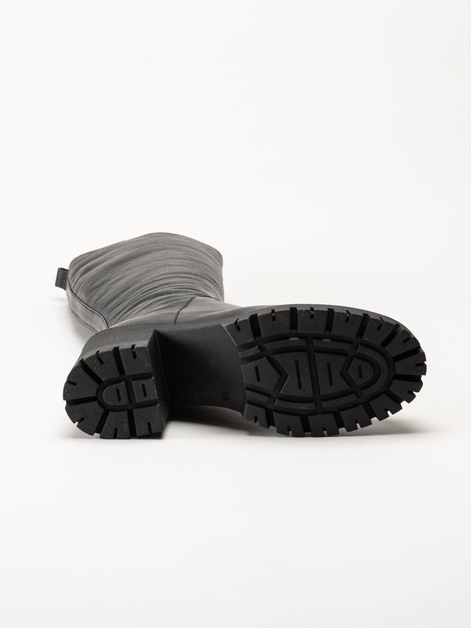 Ten Points - Ylva - Svarta fodrade stövlar i skinn