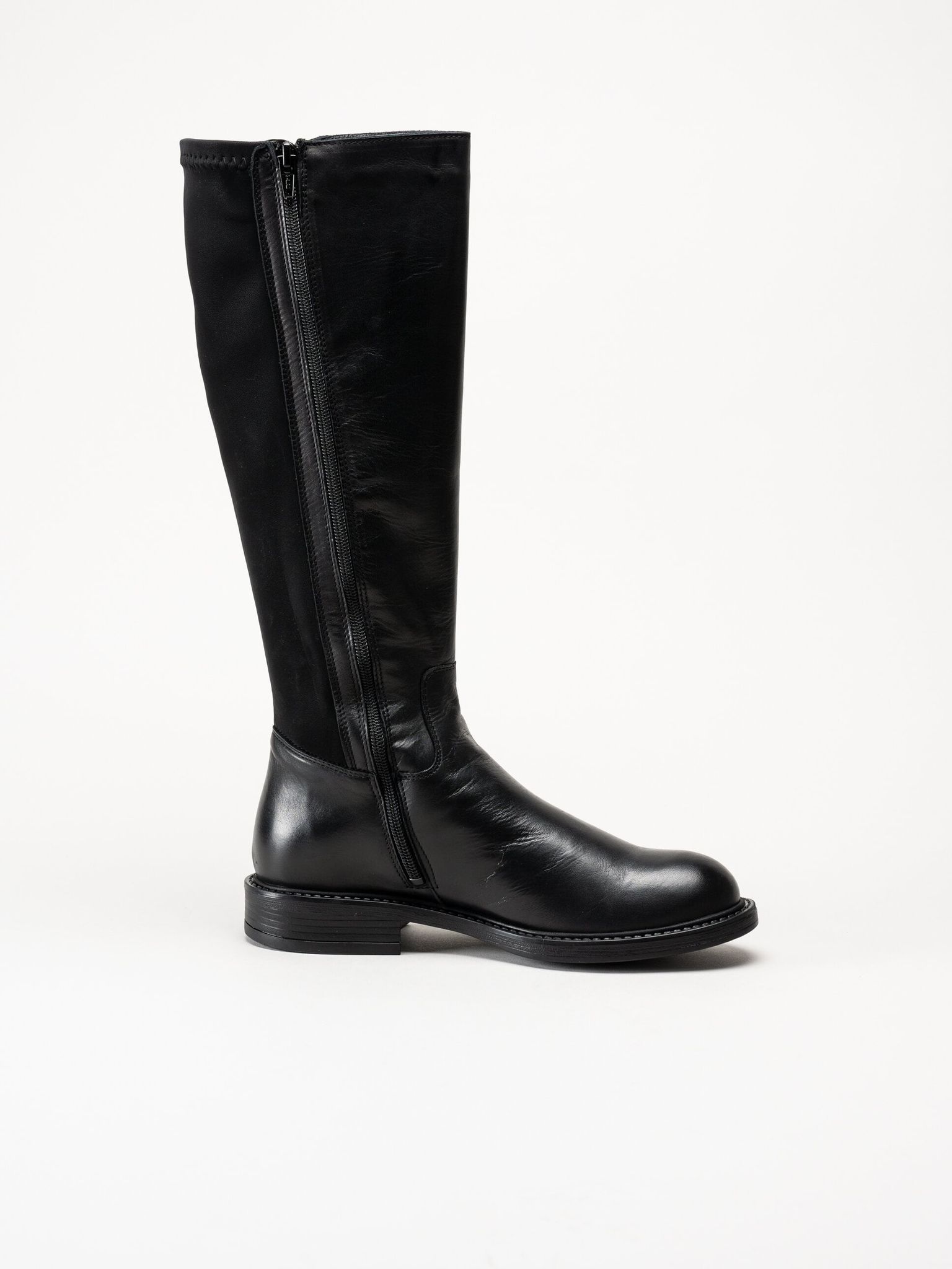 Rosa Negra - Svarta stövlar i skinn