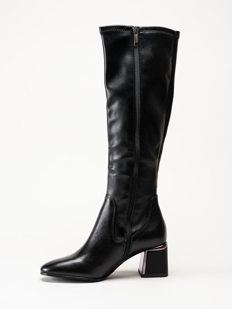 Tamaris - Svarta stövlar med klack