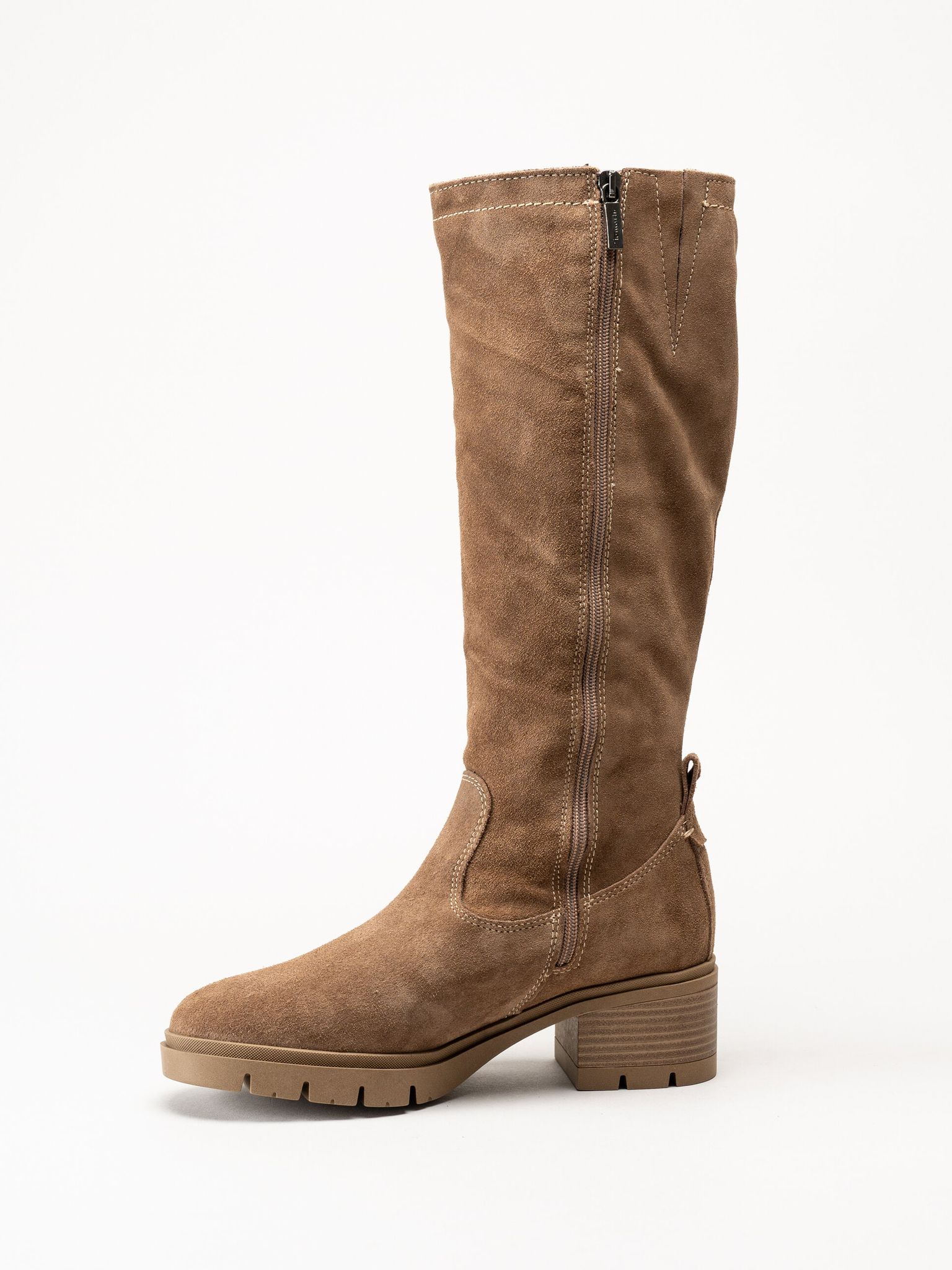 Tamaris - Bruna fodrade stövlar