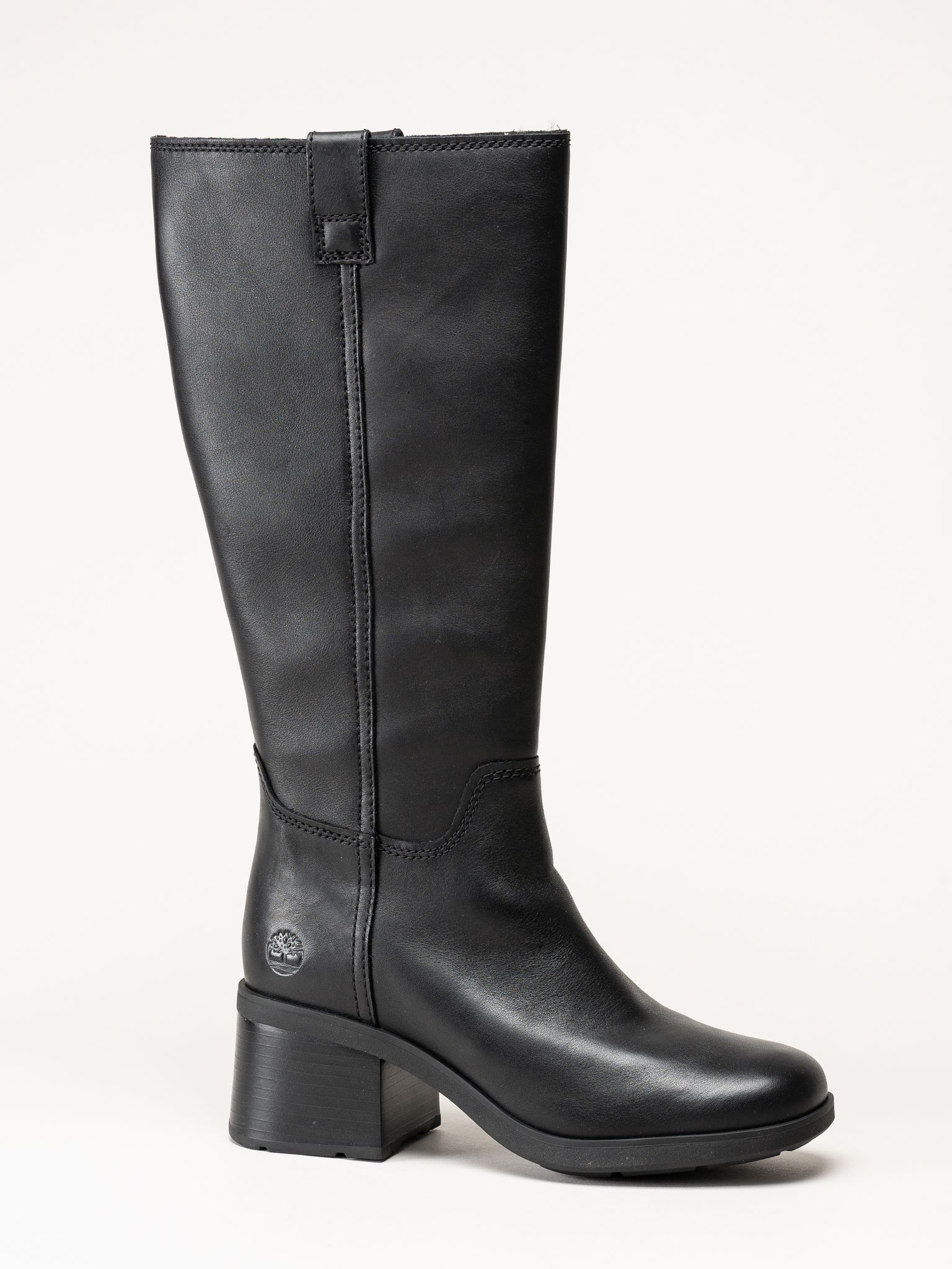 Timberland - Svarta skinnstövlar