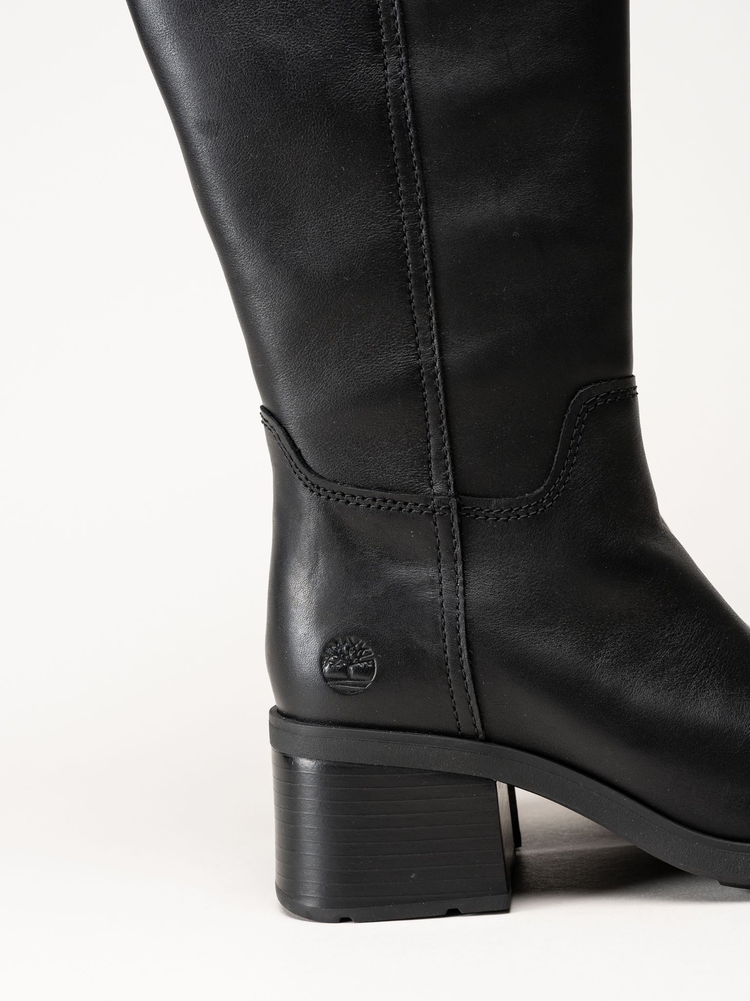 Timberland - Svarta skinnstövlar