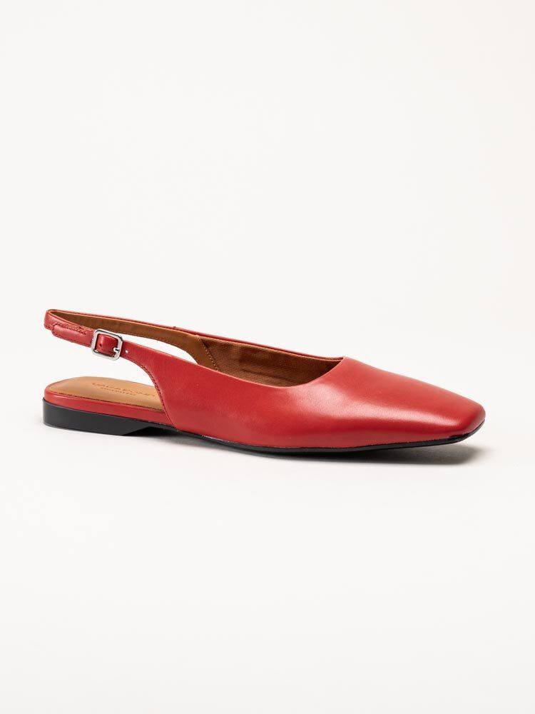 Vagabond - Delia - Röda slingbacks i skinn