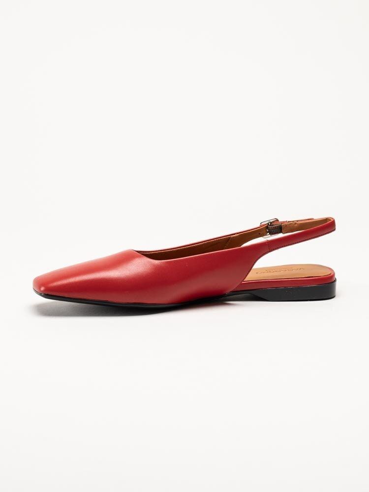 Vagabond - Delia - Röda slingbacks i skinn