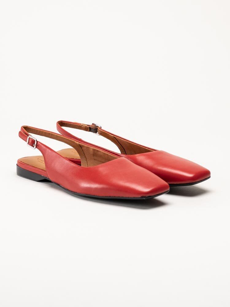 Vagabond - Delia - Röda slingbacks i skinn