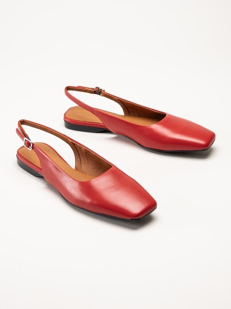 Vagabond - Delia - Röda slingbacks i skinn