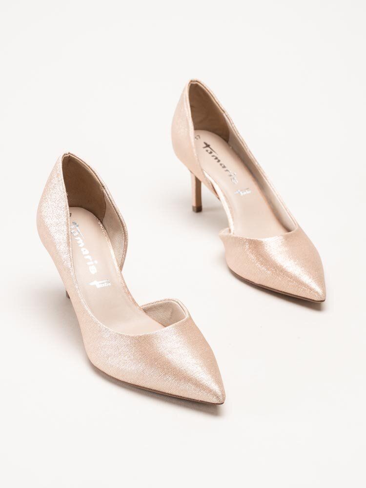 Tamaris - Rosametallic pumps