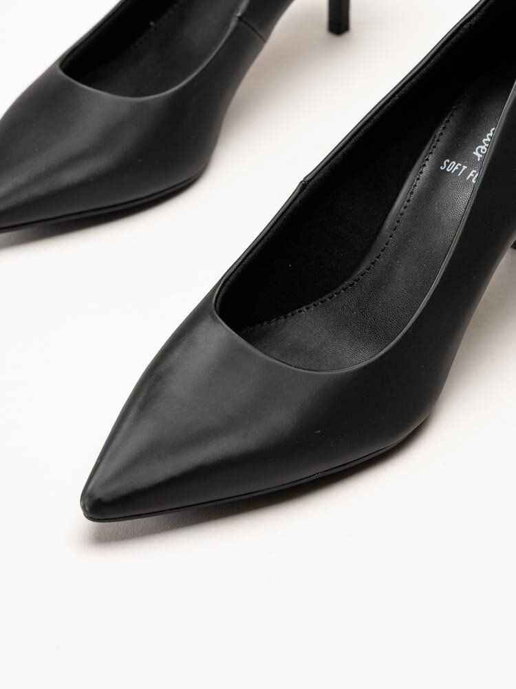 S.Oliver - Svarta pumps med skimmer