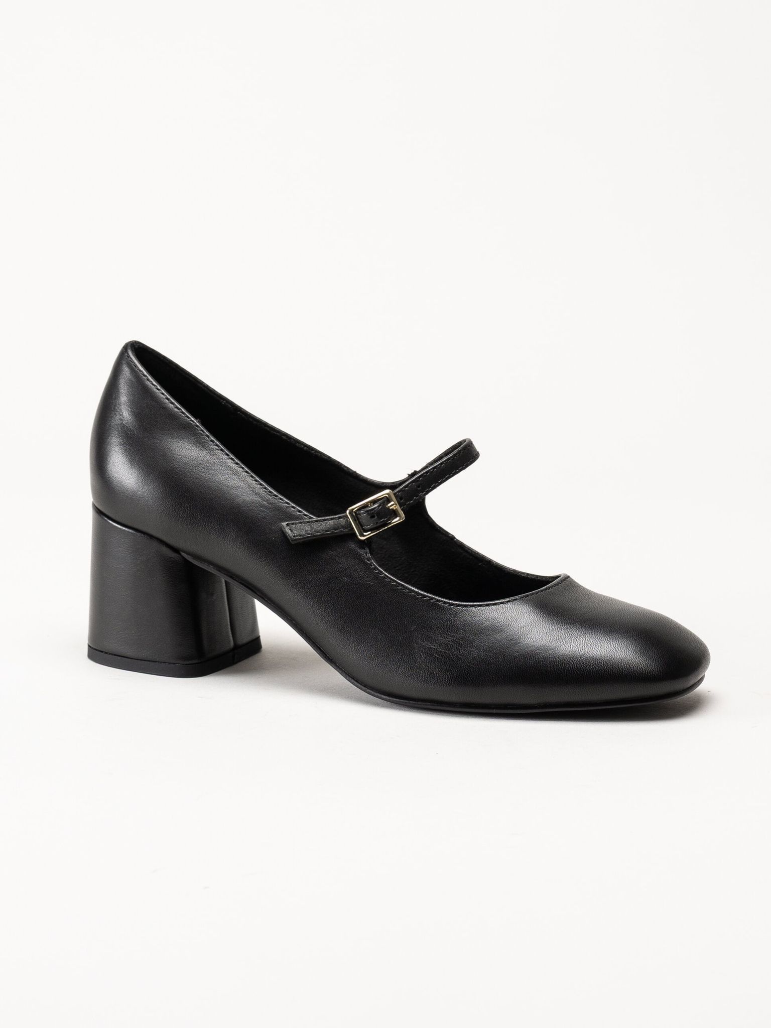 Marco Tozzi - Svarta pumps med slejf