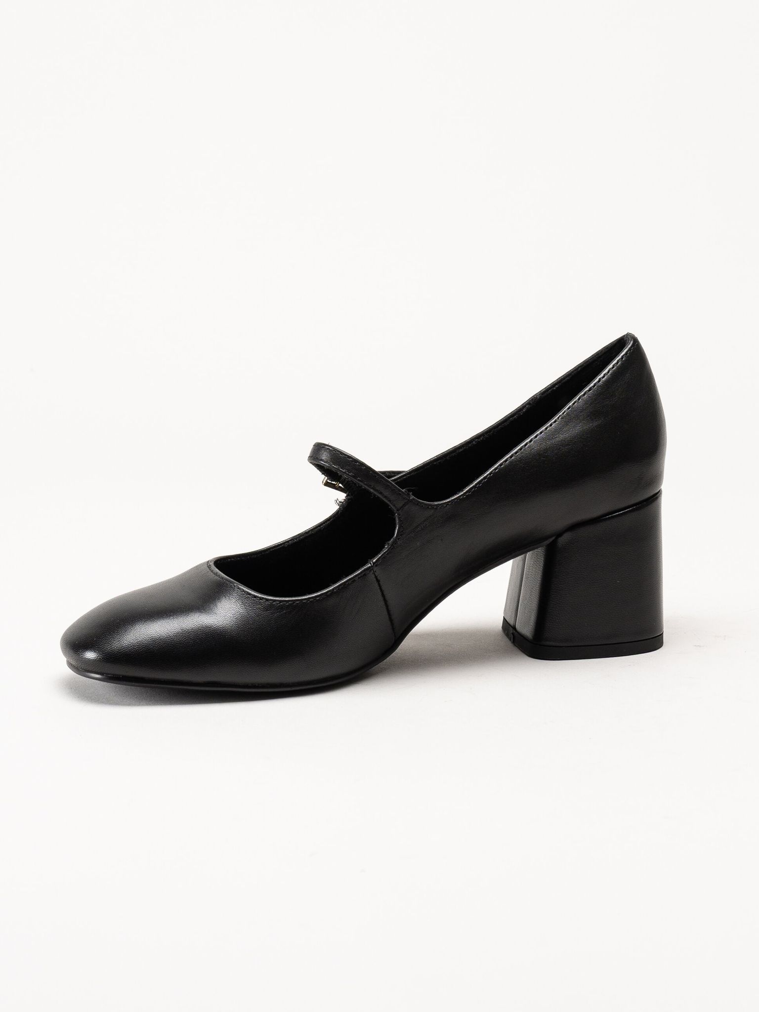 Marco Tozzi - Svarta pumps med slejf