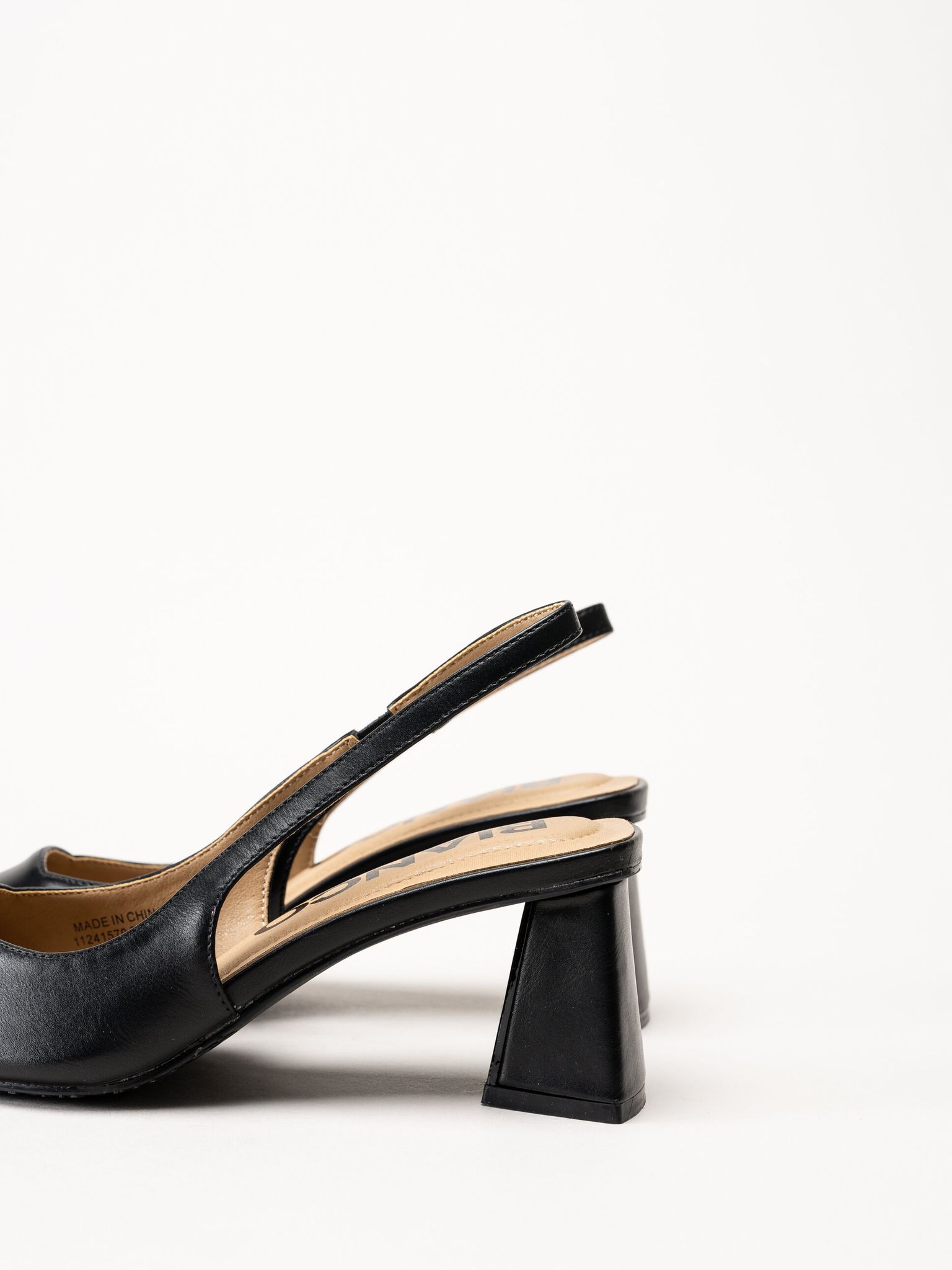 Bianco - Biamaralyn - Svarta slingback pumps