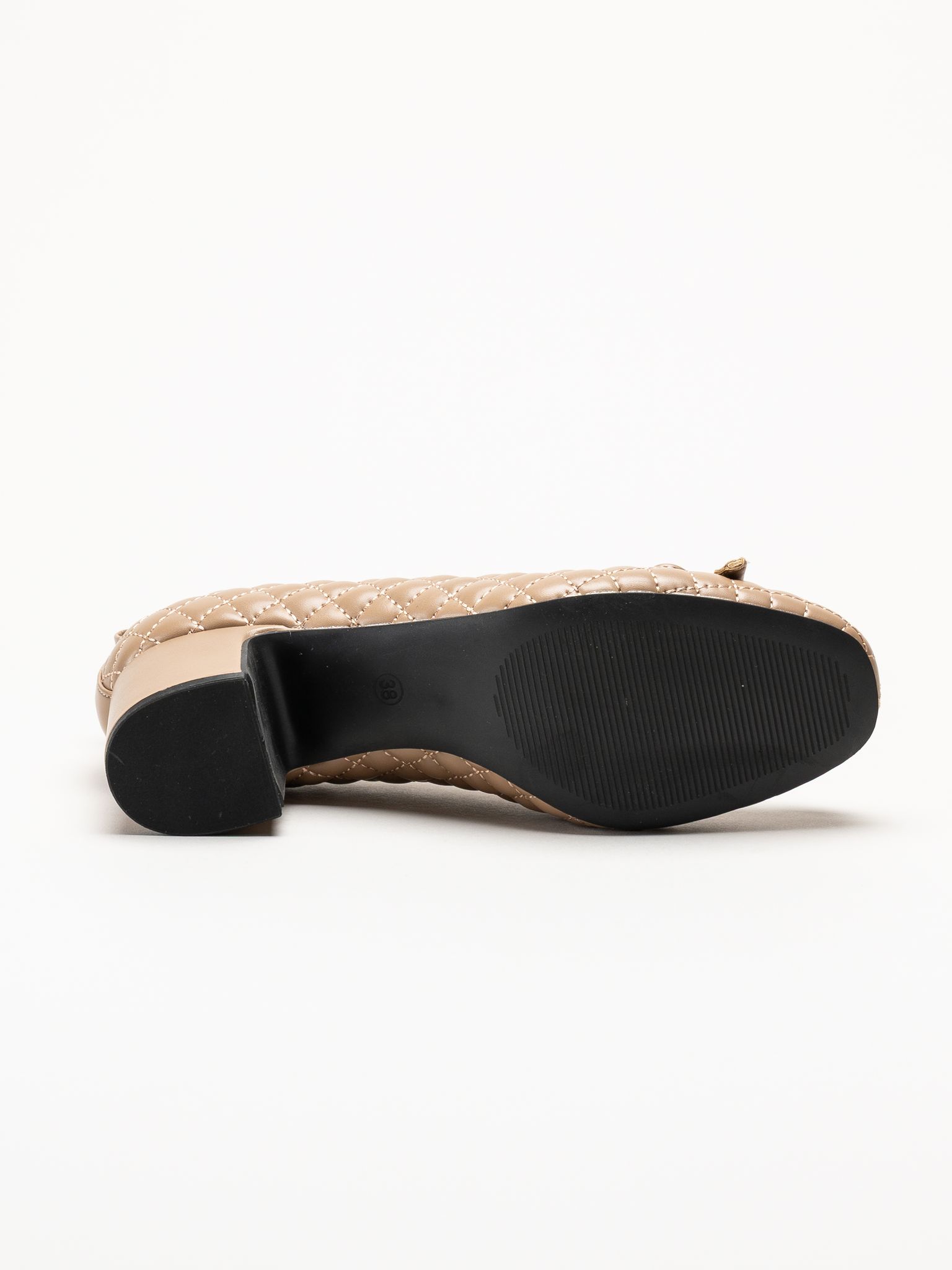Ilse Jacobsen - Altura03 - Beige quiltad pumps