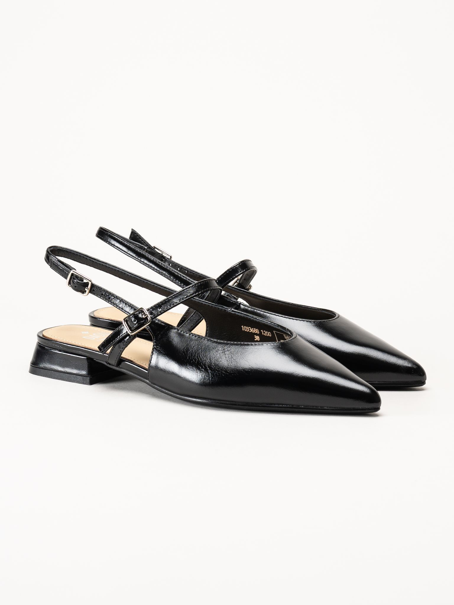 Dasia - Serotina - Svarta slingback pumps
