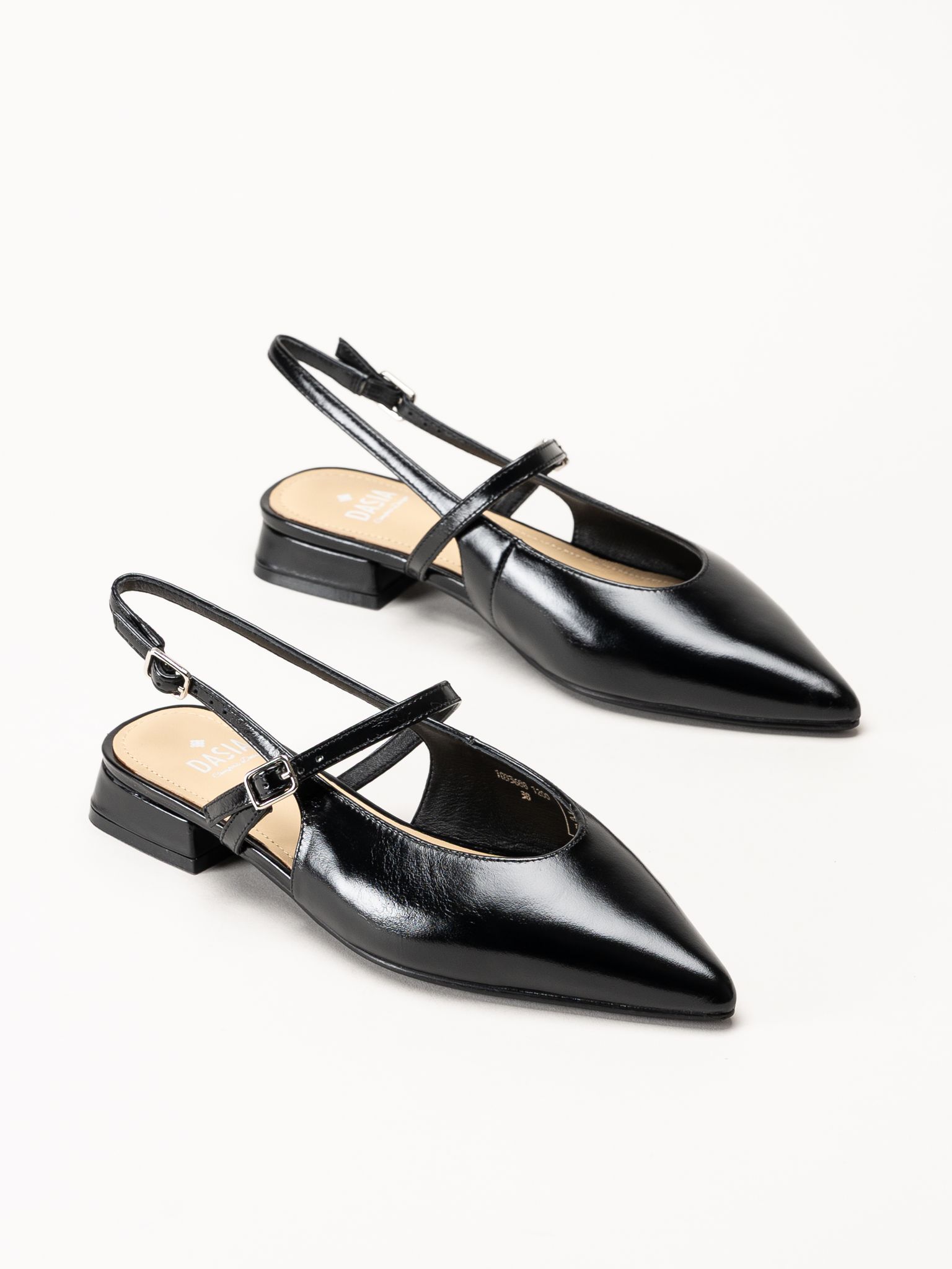 Dasia - Serotina - Svarta slingback pumps