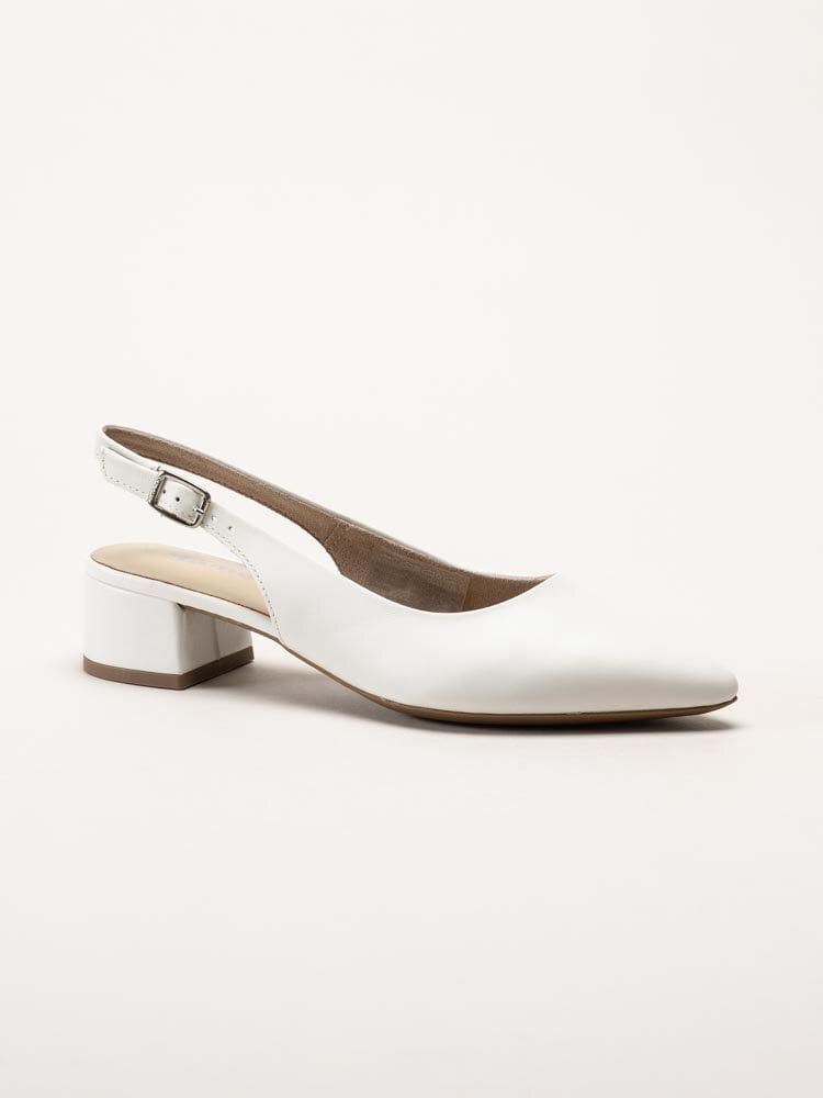 Tamaris - Vita slingback pumps i skinn