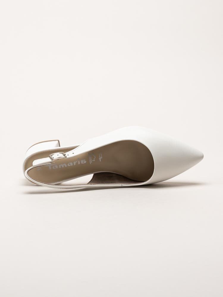 Tamaris - Vita slingback pumps i skinn