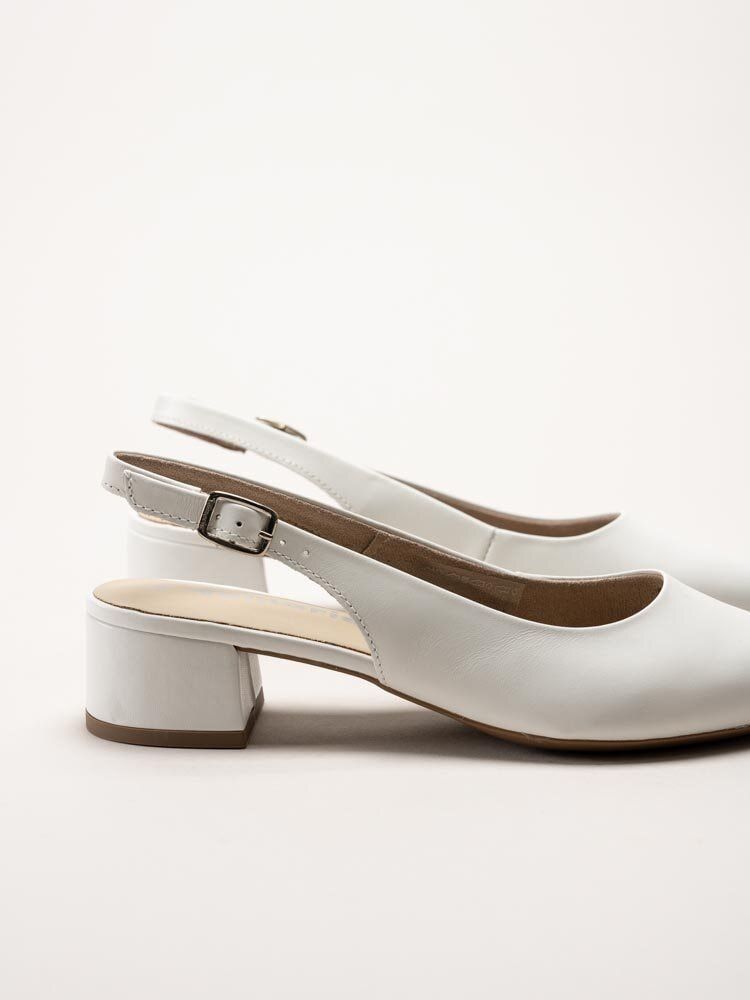 Tamaris - Vita slingback pumps i skinn