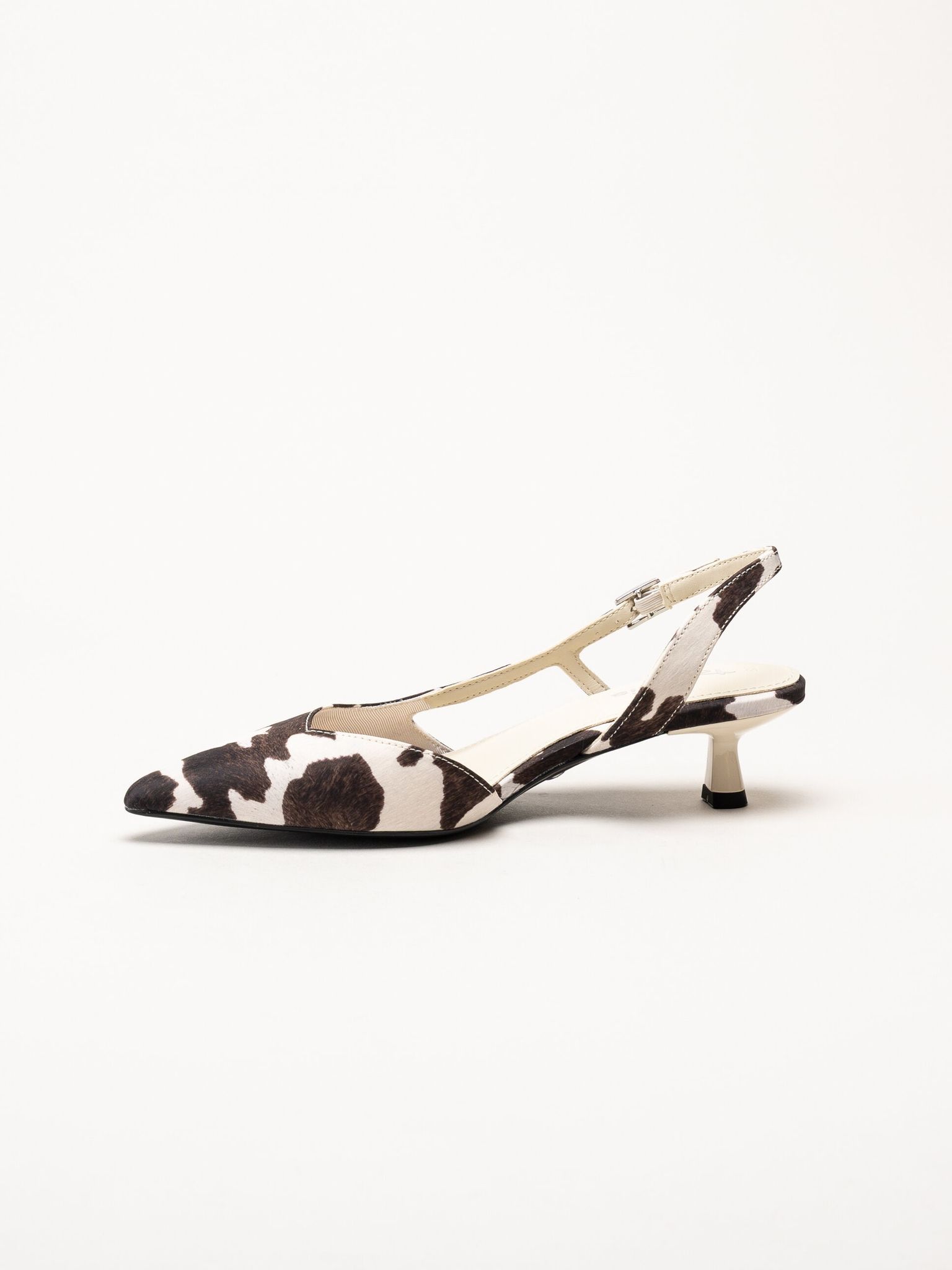 Tamaris - Djurmönstrad slingback pumps
