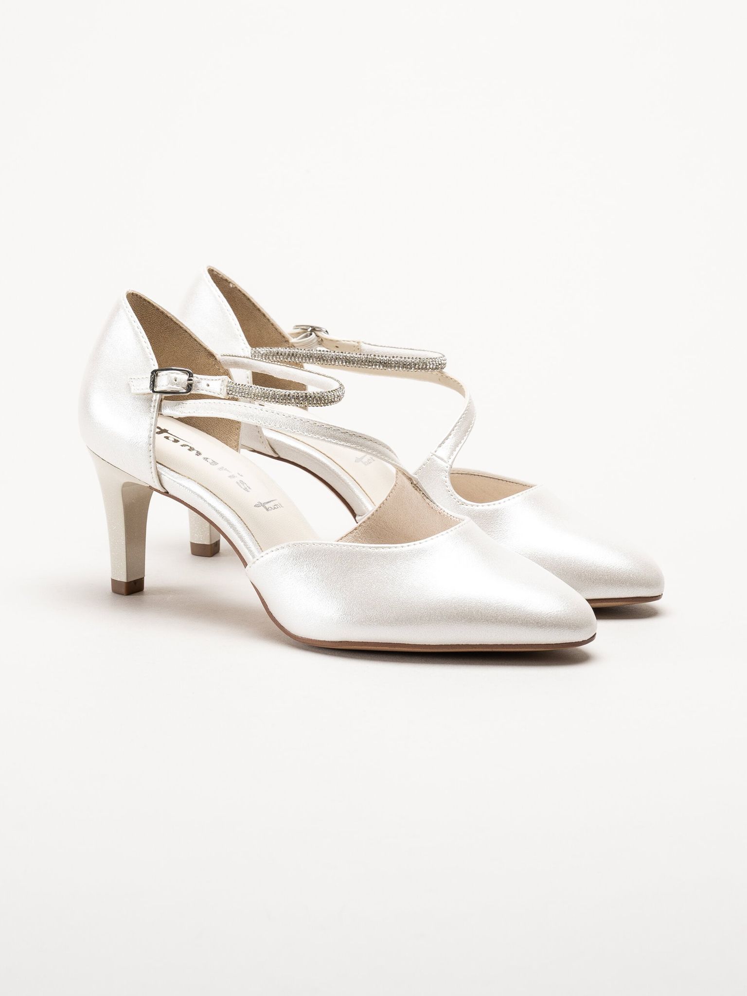 Tamaris - Vita pumps med sleif