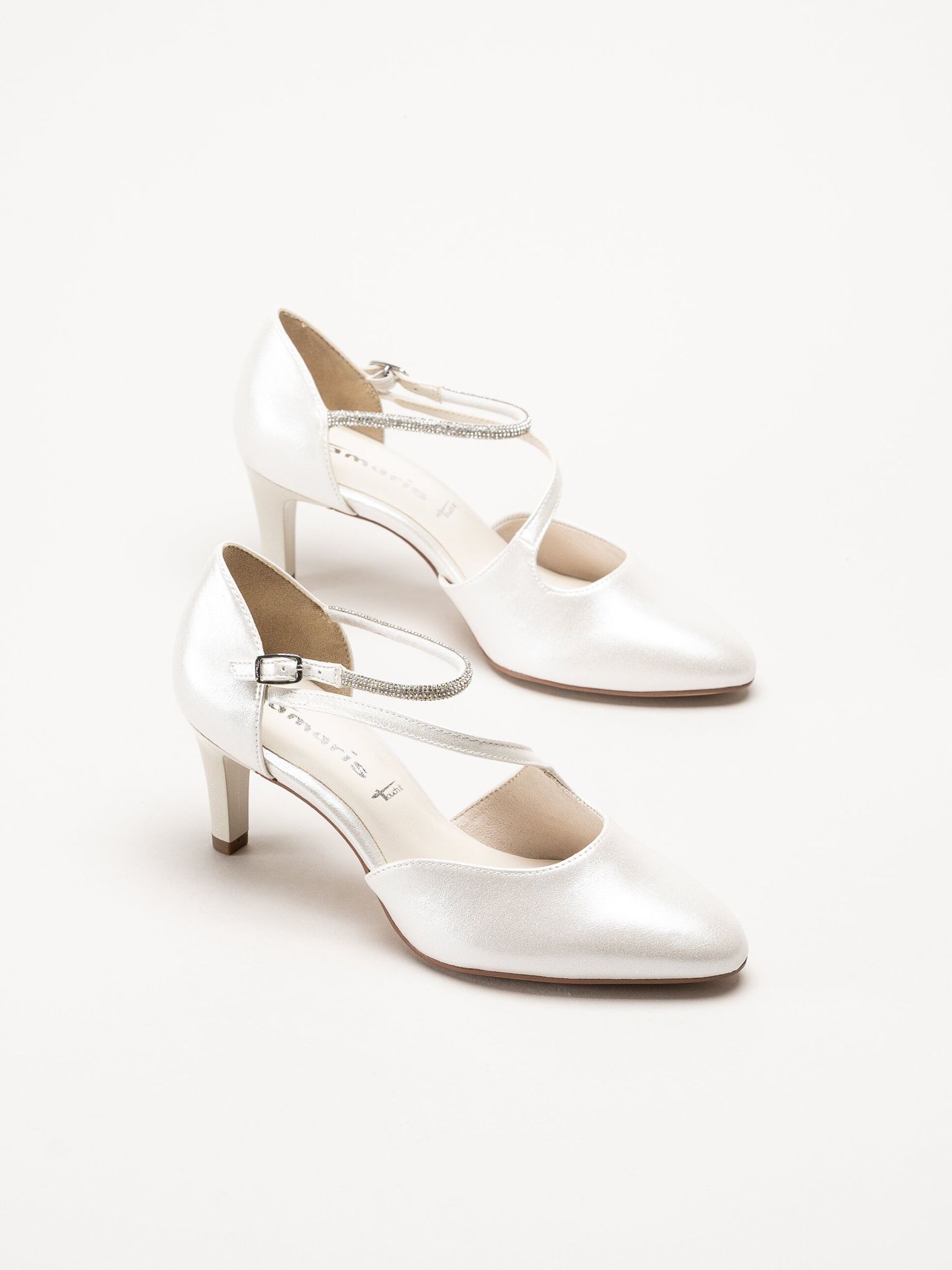 Tamaris - Vita pumps med sleif