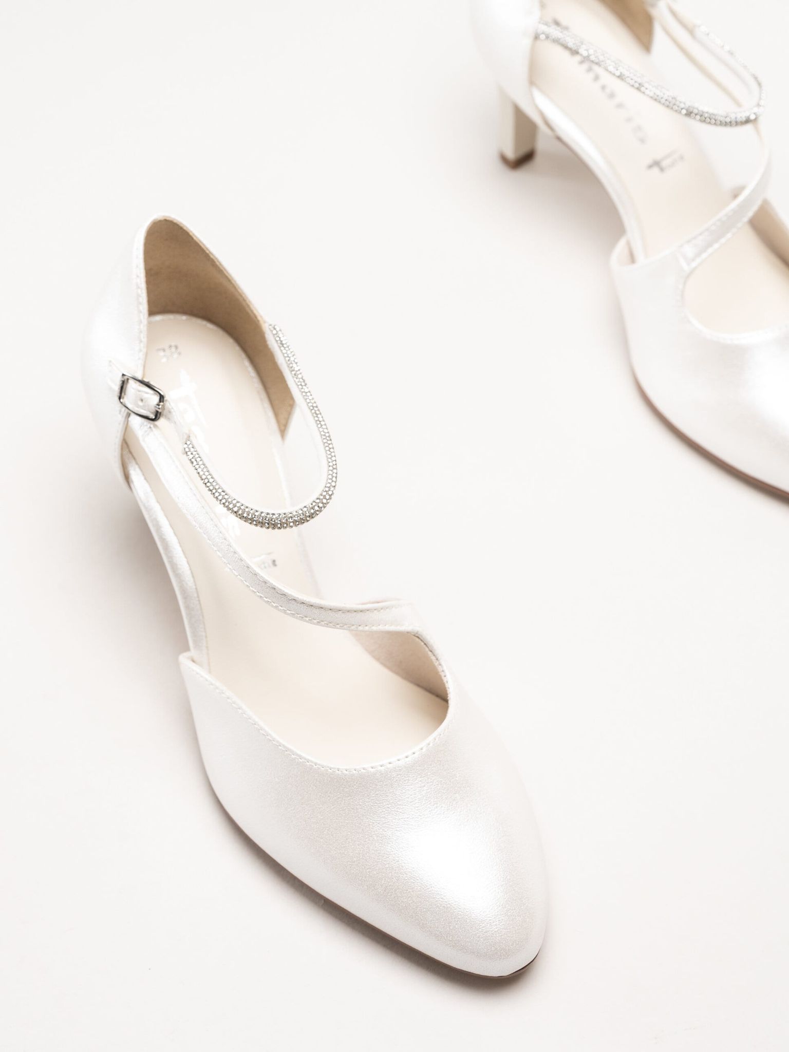 Tamaris - Vita pumps med sleif