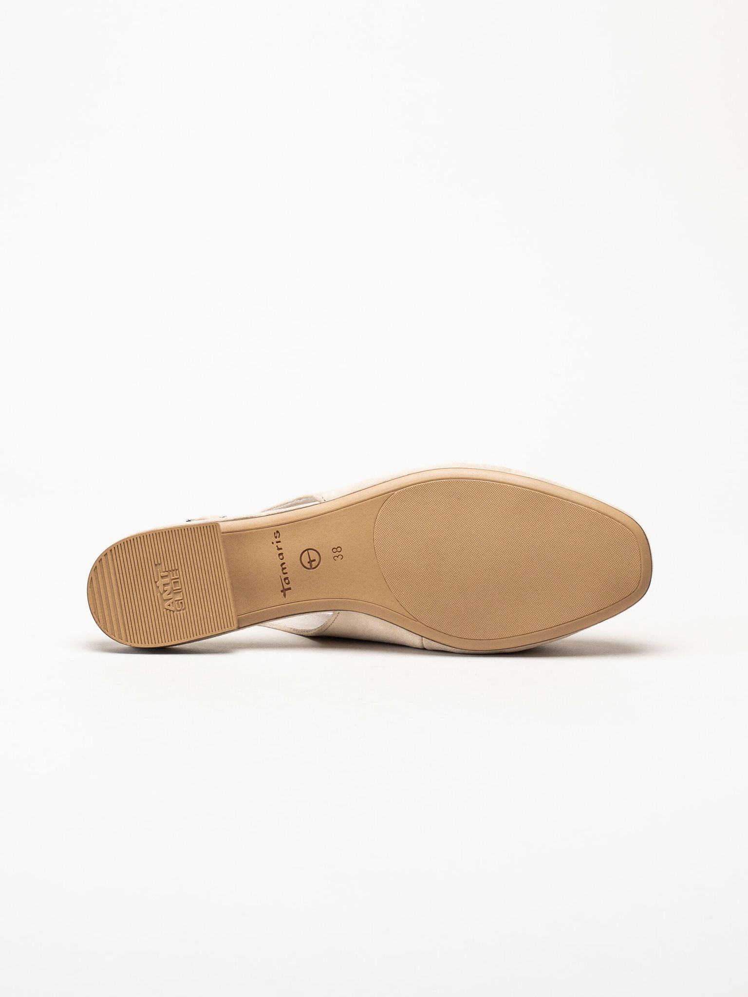 Tamaris - Beige slingback pumps