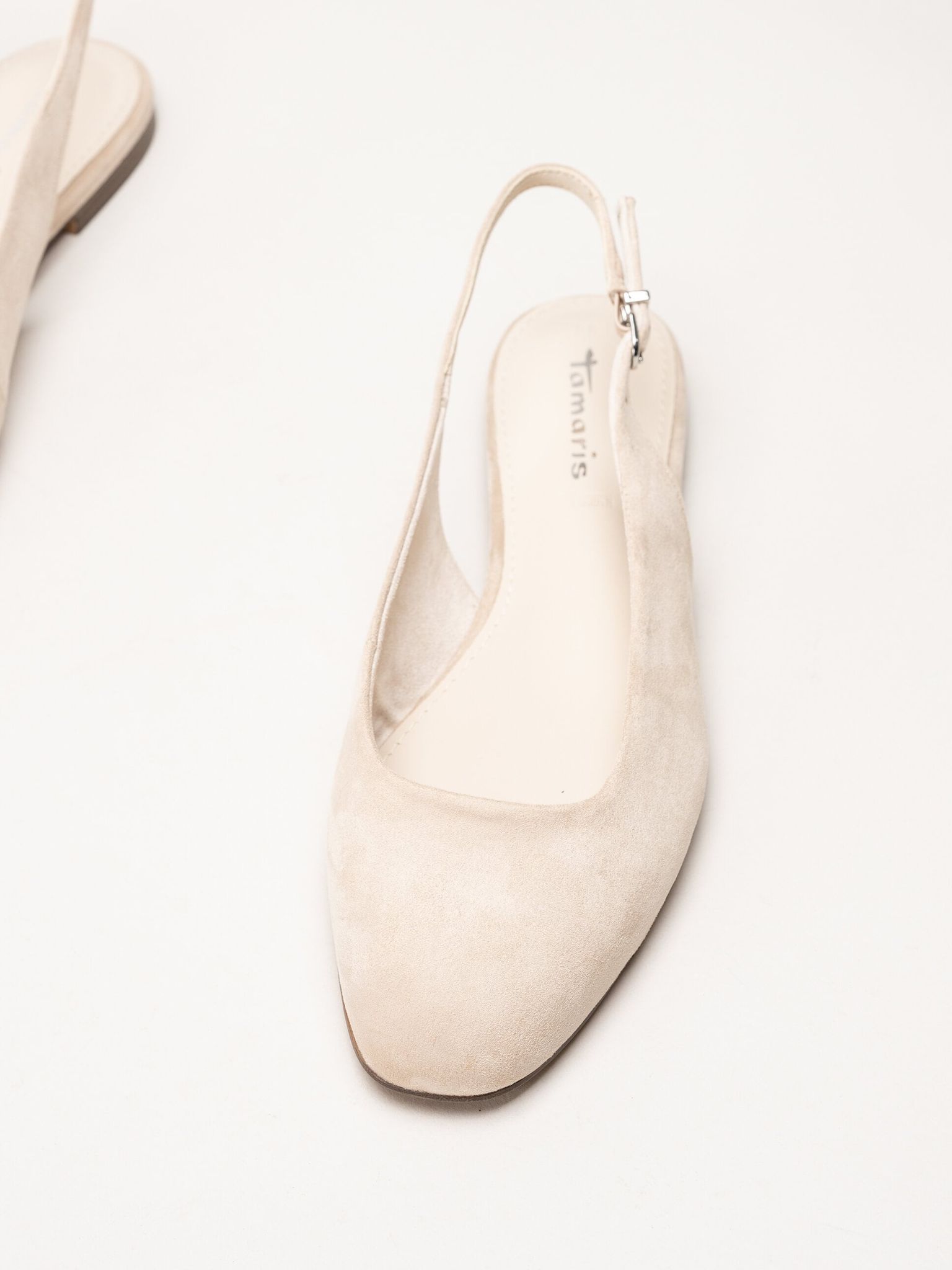 Tamaris - Beige slingback pumps