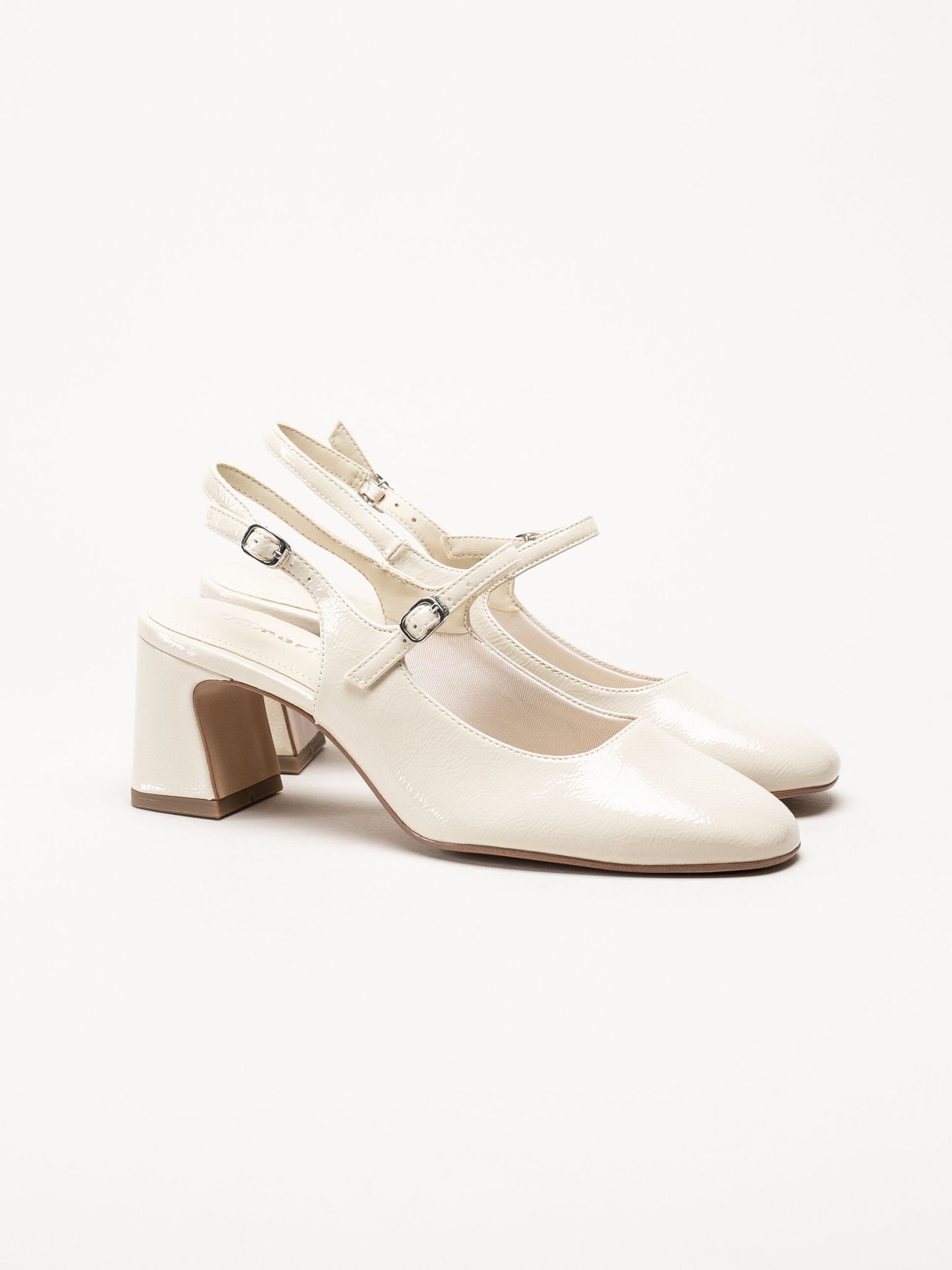 Tamaris - Beige slingback pumps